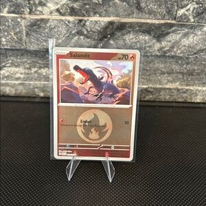 Pokémon Salandit 034/217 Reverse Holo Card from Ascended Heroes Set M/NM